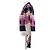 Paco Rabanne Cardigã roxo iridescente com padrões - vista 4