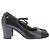 Décolleté Mary Jane Chanel in pelle nera Nero - vista 2
