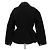 Chaqueta Alexander McQueen de algodón negro Talla 42 - vista 2