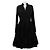 Bottega Veneta Schwarzes langes Kleid