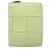 Billetera bifold para mujer Bottega Veneta Verde Amarillo