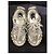 Track Sneakers von Balenciaga Weiß Grau - Ansicht 3