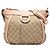 Borsa a tracolla Gucci in tela GG beige Abbey D Ring Rosa