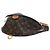Bumbag Monogram Marrone Louis Vuitton - vista 3