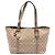 Gucci Beige GG Canvas Web Jolicoeur Tote