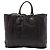 Gucci braune Leder-Tote Dunkelbraun