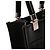 Fendi Mini Tote Sunshine Shopper de Cuero Negro - vista 8