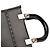 Fendi Mini Tote Sunshine Shopper de Cuero Negro - vista 9