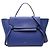 Belt Bag Céline Borsa a tracolla in pelle blu mini Celine