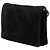 Bottega Veneta Borsa a tracolla in suede nero Intrecciato - vista 2