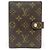CUBIERTA DE AGENDA FUNCIONAL PM MONOGRAMA LOUIS VUITTON R20005 Castaño