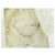 NEW CHANEL PANTS MARBLE EFFECT CC LOGO BUTTON P43196V31291 SIZE 36 Cream - view 8
