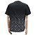 NUOVO TSHIRT LOUIS VUITTON MONOGRAM GRADIENT RM232Q L M 48 IN COTONE NERO TOP - vista 3