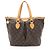 Palermo PM Tote aus Monogramm-Canvas von Louis Vuitton Braun