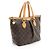 Palermo PM Tote aus Monogramm-Canvas von Louis Vuitton Braun - Ansicht 2