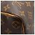 Duffle Keepall 45 in tela monogramma vintage Louis Vuitton Marrone - vista 10