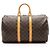 Duffle Keepall 45 in tela monogramma vintage Louis Vuitton Marrone - vista 3