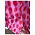 Falda de seda con estampado de leopardo Christian Dior París Rosa Roja - vista 3