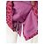 Falda de seda con estampado de leopardo Christian Dior París Rosa Roja - vista 7