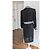 Céline Vestido negro Celine con acentos de vichy Blanco - vista 5