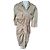 Polka Dot Hemdblusenkleid Thierry Mugler Paris Beige