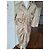 Polka Dot Hemdblusenkleid Thierry Mugler Paris Beige - Ansicht 2