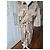 Polka Dot Hemdblusenkleid Thierry Mugler Paris Beige - Ansicht 8