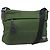 PRADA Schultertasche Nylon Grün Silber Authentisch 173841