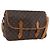 LOUIS VUITTON Borsa a Spalla Gibeciere GM Monogram M42246 LV Auth 172938 Monogramma