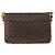 LOUIS VUITTON Borsa a Spalla Gibeciere GM Monogram M42246 LV Auth 172938 Monogramma - vista 2