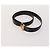 CINTURA IN PELLE GUCCI LANVIN COLLECTION PRADA 6 SET NERO MARRONE SCURO Auth ti3572 - vista 11