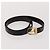 CINTURA IN PELLE GUCCI LANVIN COLLECTION PRADA 6 SET NERO MARRONE SCURO Auth ti3572 - vista 13