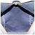 Gucci Borsa Boston GG Supreme Sherry Line in PVC Navy Gold Auth LNZ318 D'oro Blu navy - vista 17
