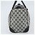Gucci Borsa Boston GG Supreme Sherry Line in PVC Navy Gold Auth LNZ318 D'oro Blu navy - vista 3