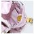 Mochila PRADA de nylon rosa prata Auth LNZ309 - vista 26