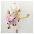 Mochila PRADA de nylon rosa prata Auth LNZ309 - vista 30