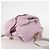 Mochila PRADA de nylon rosa prata Auth LNZ309 - vista 4