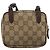 Borsa a Spalla GG Canvas Gucci Beige Argento 120975 Auth 172462 - vista 2