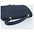 BALLY Borsa a mano in pelle blu navy dorato Auth 166993 D'oro - vista 7