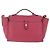 PRADA Borsa a Mano in Pelle 2 in 1 Rosa Oro Auth ka2915 D'oro - vista 2