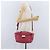 PRADA Borsa a Mano in Pelle 2 in 1 Rosa Oro Auth ka2915 D'oro - vista 26