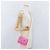 CHANEL Borsa a Spalla Matelassé Catena Camelia Tela Rosa Oro CC Auth 172461V D'oro - vista 28