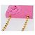 CHANEL Borsa a Spalla Matelassé Catena Camelia Tela Rosa Oro CC Auth 172461V D'oro - vista 7