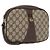 Borsa Sherry Line GG Supreme Web di GUCCI in PVC beige e oro 156 01 034 Auth 172389 D'oro