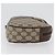 Borsa Sherry Line GG Supreme Web di GUCCI in PVC beige e oro 156 01 034 Auth 172389 D'oro - vista 3