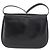 Céline Borsa a Spalla in Pelle Nera e Oro Auth ka2969 Nero D'oro - vista 2