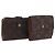 Portafoglio Monogramma LOUIS VUITTON 2 Set LV Auth BA11350