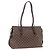 LOUIS VUITTON Borsa Tote Chelsea Damier Ebene N51119 LV Auth BA11203