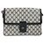 Gucci Bolsa de Ombro GG Supreme PVC Azul Marinho Dourado 001 16 4084 Auth 166222 - vista 13