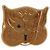 LOUIS VUITTON Pochette Owl Comte De Feu Vernis Bronzo M92268 Auth 172440V